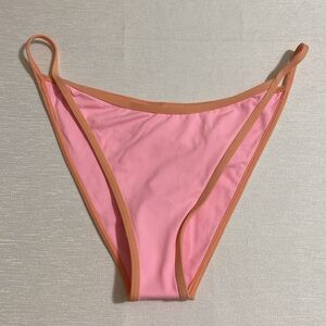 L*SPACE TOMMY BOTTOM Bitsy Cut Bikini Bottom Women's Size L
